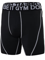 Men's Quick Dry Compression Shorts High Stretch Moisture Wicking Shorts