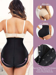 High Waist Compression Zipper Panties Underwear & Shapewear