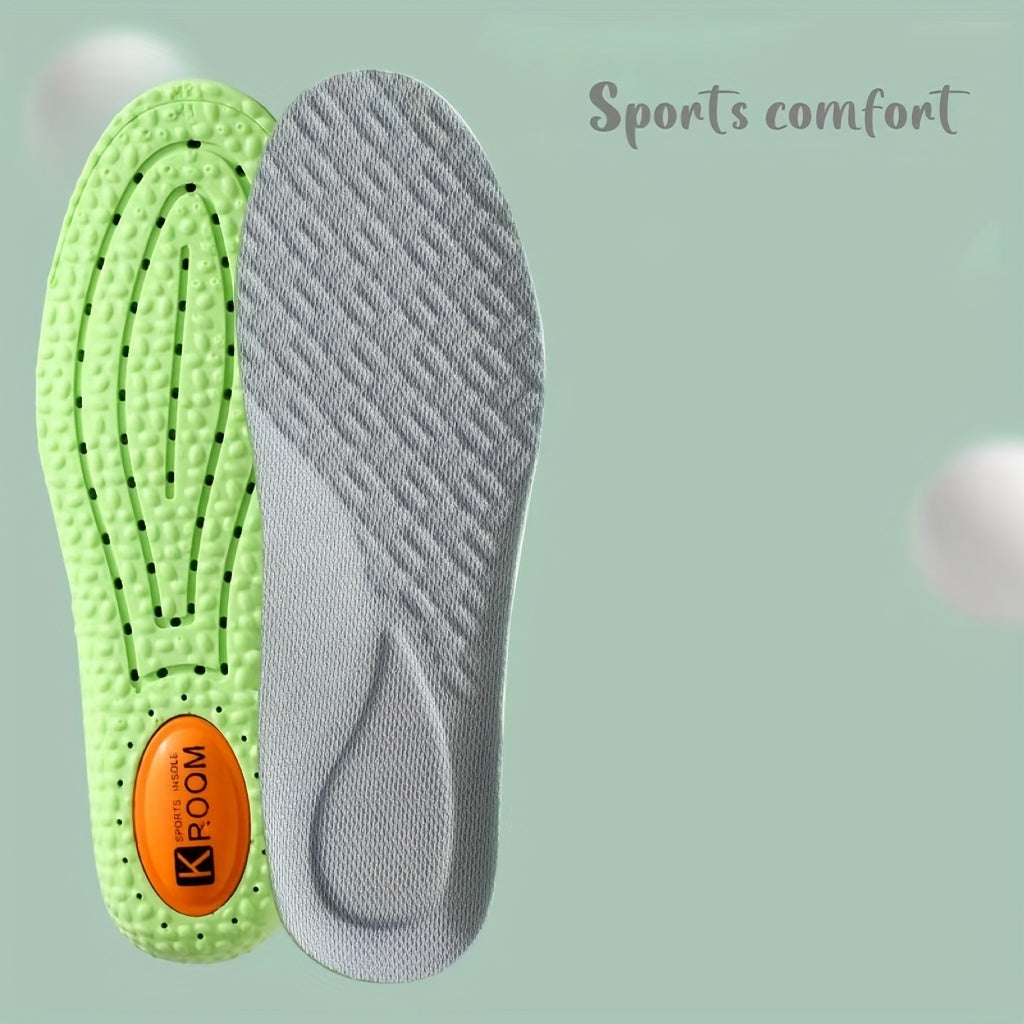 Memory Foam Insoles for Shock Absorption & Comfort