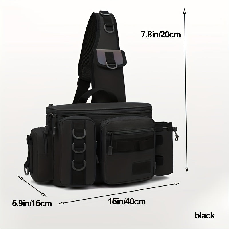 Camouflage Fishing Bag for Outdoor Fishing and Travel