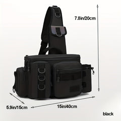 Camouflage Fishing Bag for Outdoor Fishing and Travel