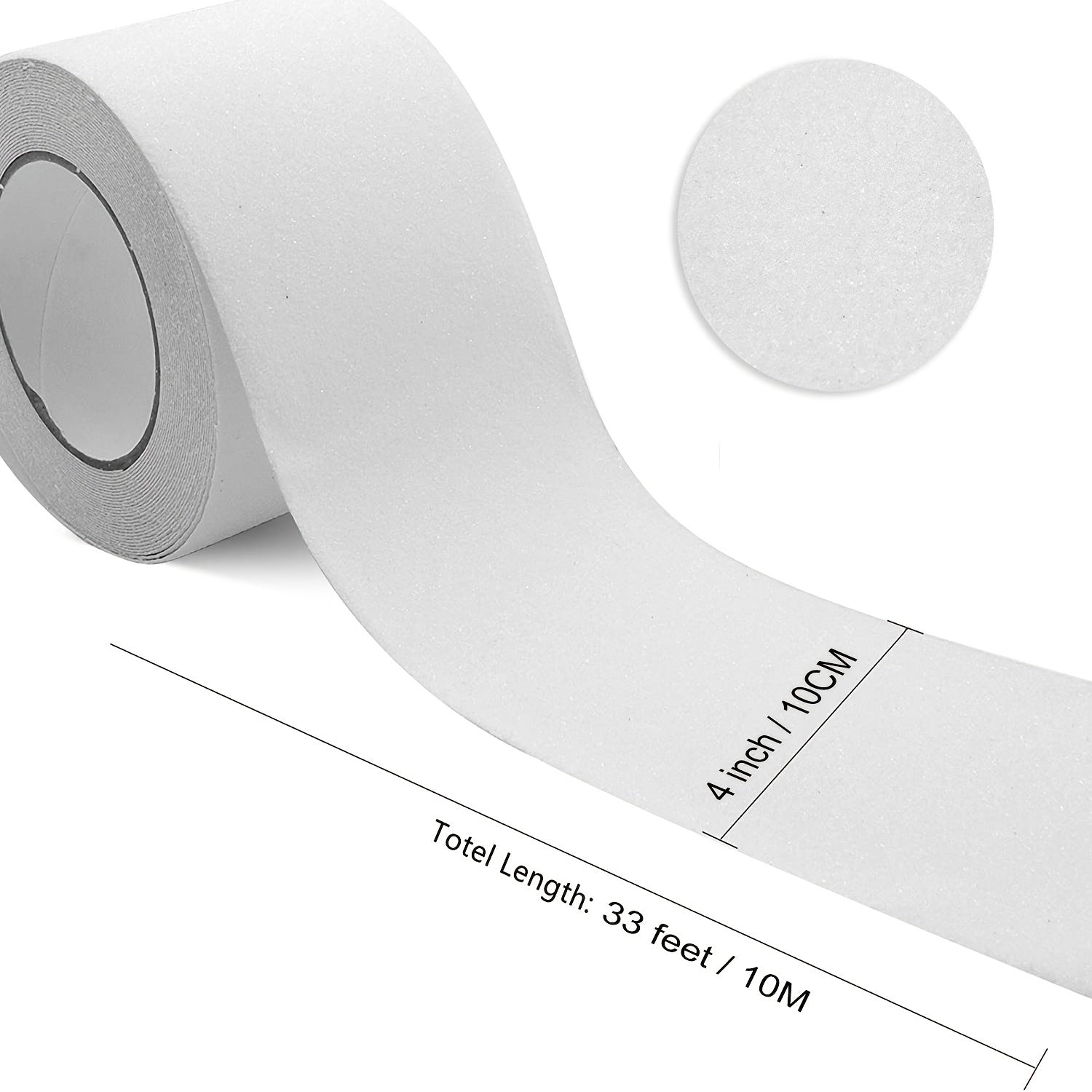 Non Slip Stair Treads Clear Grip Tape Non Skid Safe Strips 4 x33'