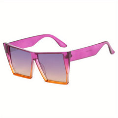 Y2K Large Square Sunglasses UV400 Sun Shades