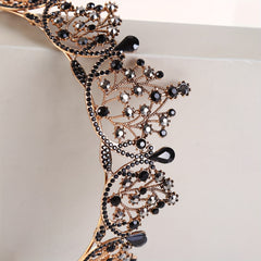 Bridal Rhinestone Crown Headband Tiara Hair Accessory