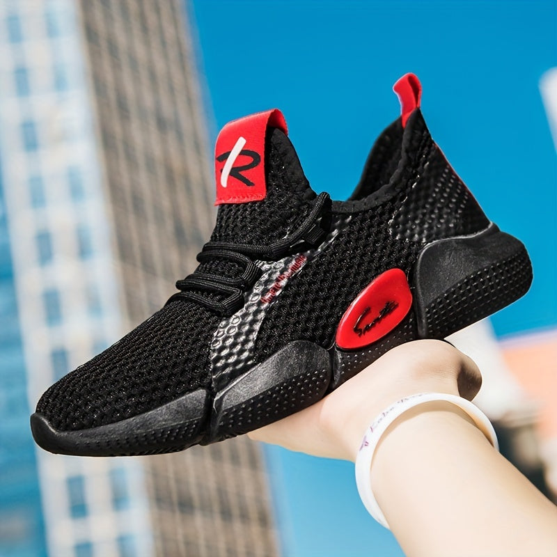 Men's Mesh Lace up Sneakers Athletic Shoes
