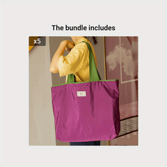 Eco Friendly Drawstring Shopping Bag, Foldable Portable Tote Bag