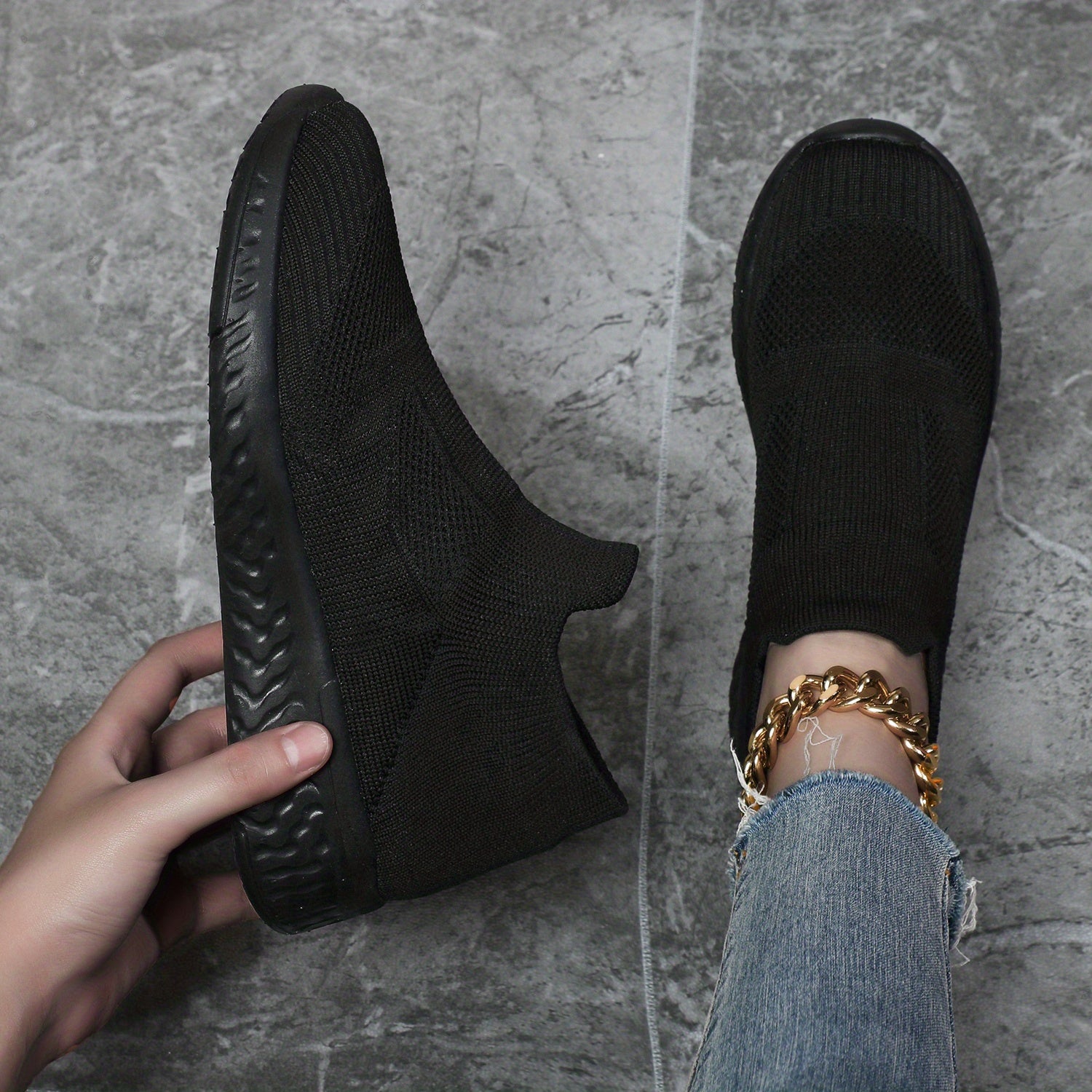 Women's Air Cushion Slip On Casual Sneakers