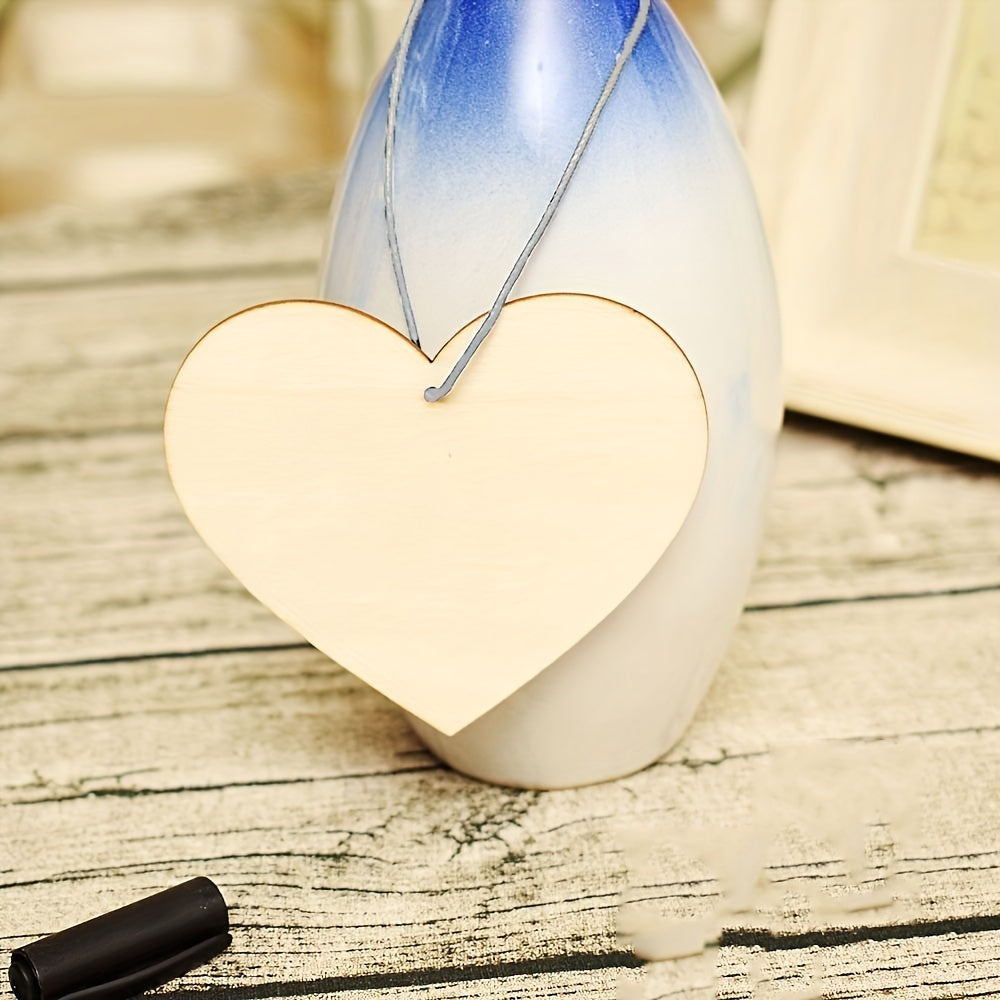 Kindness Soul & Heart Wooden Heart Hang Tag Sign Gift for Neighbor