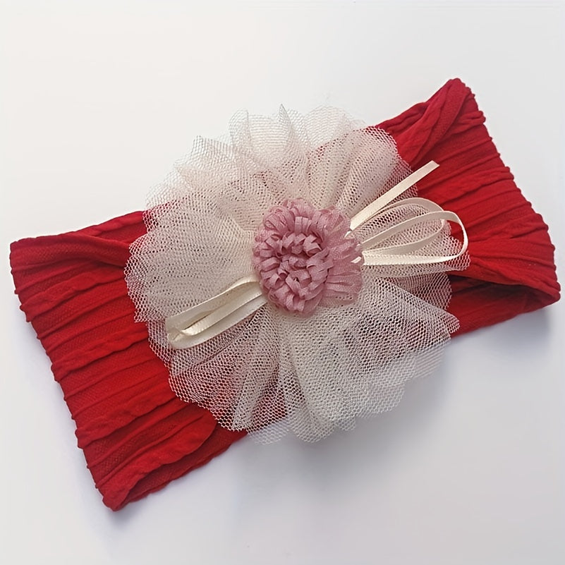Colorful Nylon Headbands for Toddler Girls