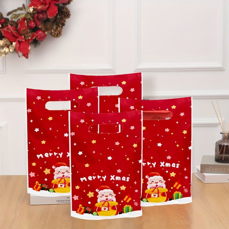 50 Red Christmas Family Party Gift Bags Home Decor