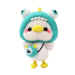 Wool Felt Duck DIY Material Package - Creative Gift or Doll Ornament