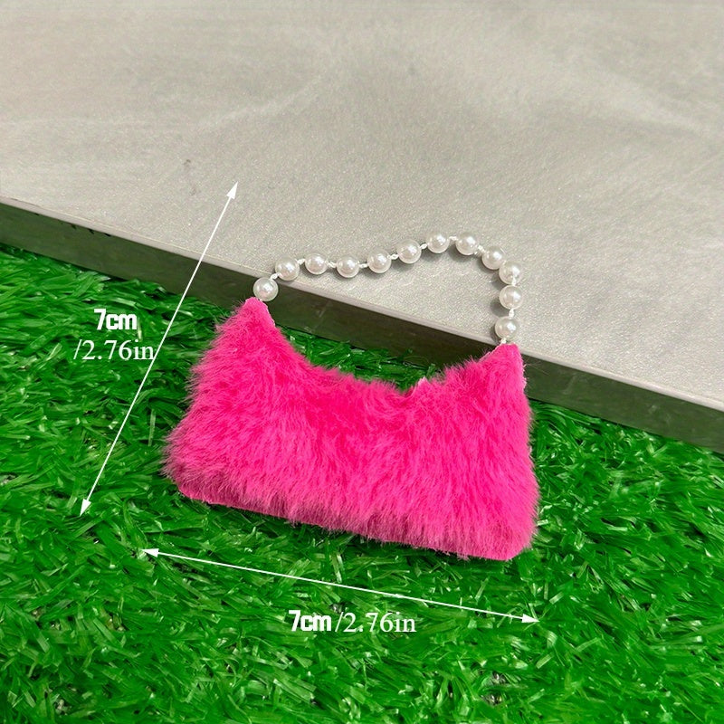 Doll Dressing Bag Handbag for Dollhouse Decoration