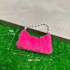 Doll Dressing Bag Handbag for Dollhouse Decoration