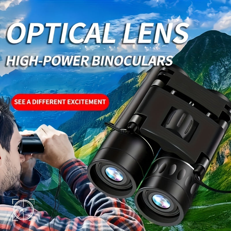 Portable HD Binoculars for Travel Camping Hiking