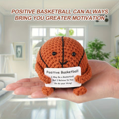 Basketball Crochet Knitted Doll Gift for Athletes