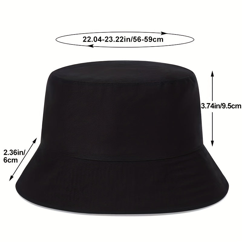 Men's LOS ANGLES PU Leather Bucket Hat