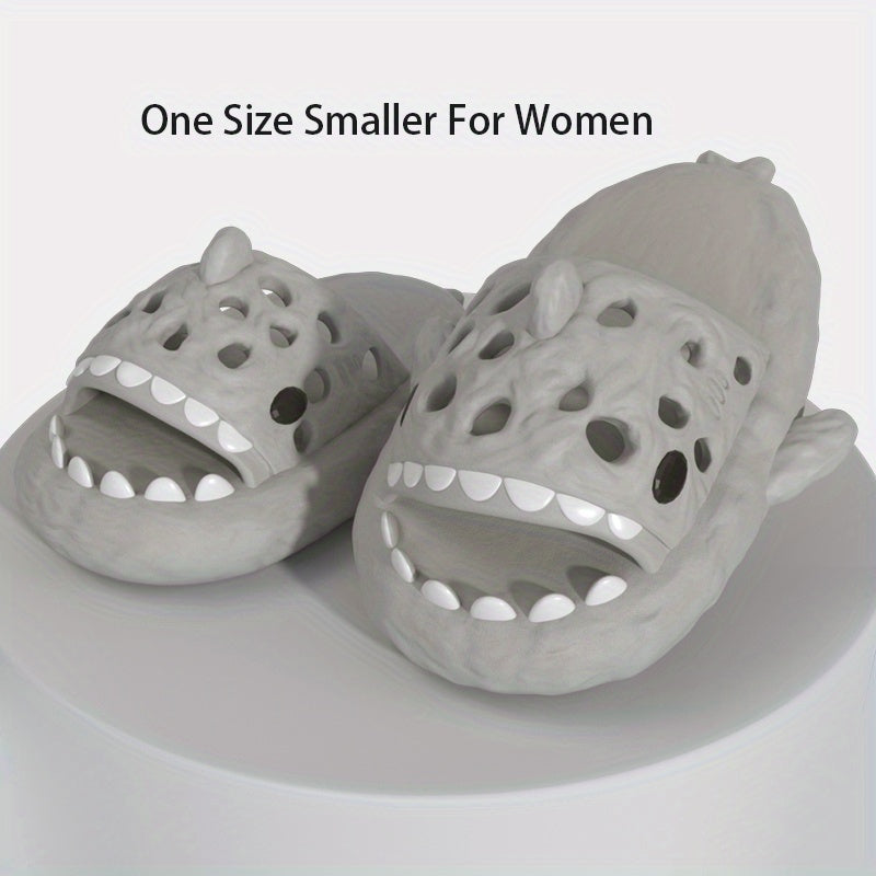QYA Unisex Meteorite Shark Slides Slippers Lightweight Sandals