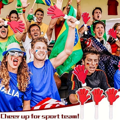 2pcs Plastic Hand Clapper for Sports Events Carnival Party