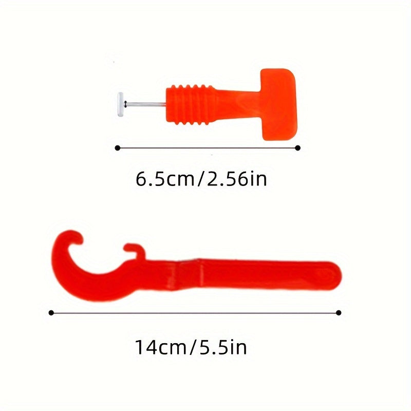 126pcs Tile Leveling System Replaceable Needle Pin Wall Floor Tile Leveler