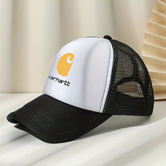 Colorblock Baseball Cap Mesh Trucker Hat Sun Protection