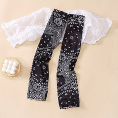 Paisley Print UV Protection Ice Sleeves for Women Men