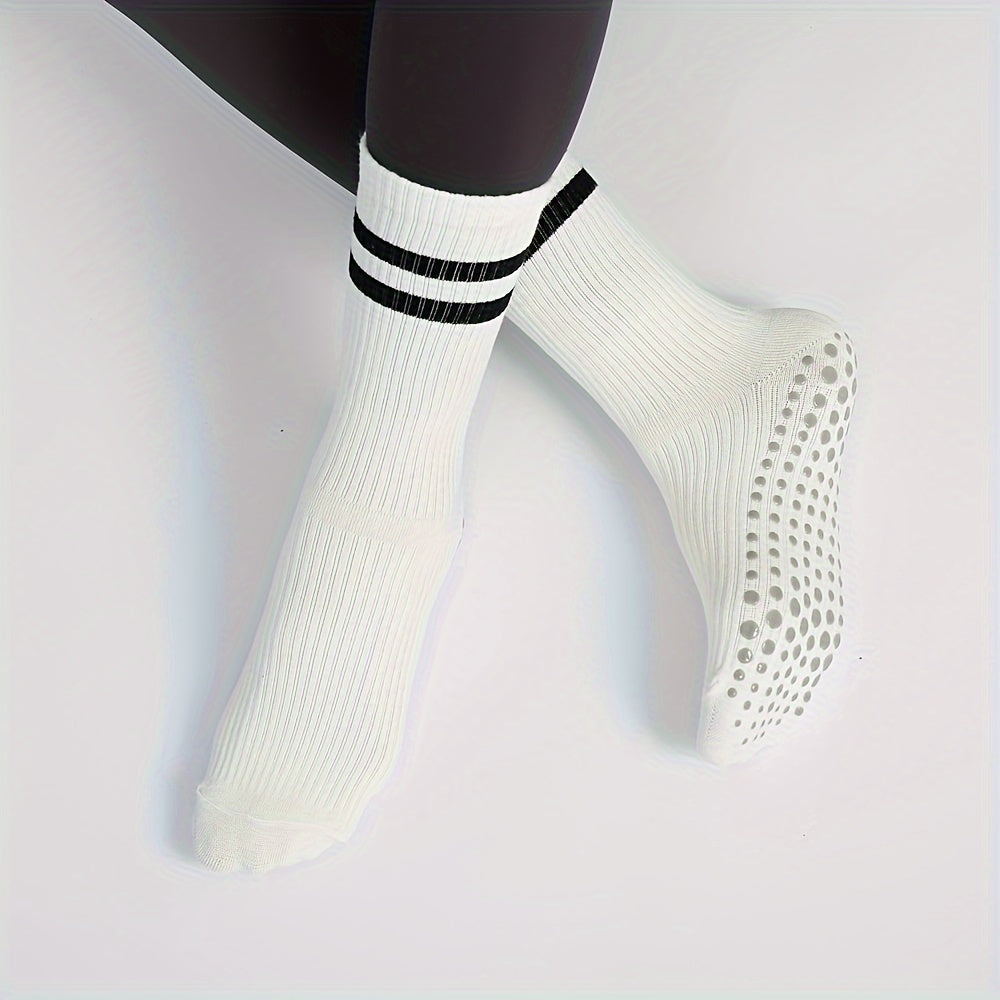 Soft Comfortable Yoga Socks Anti skid Sweat Absorption Gripper Sports Socks