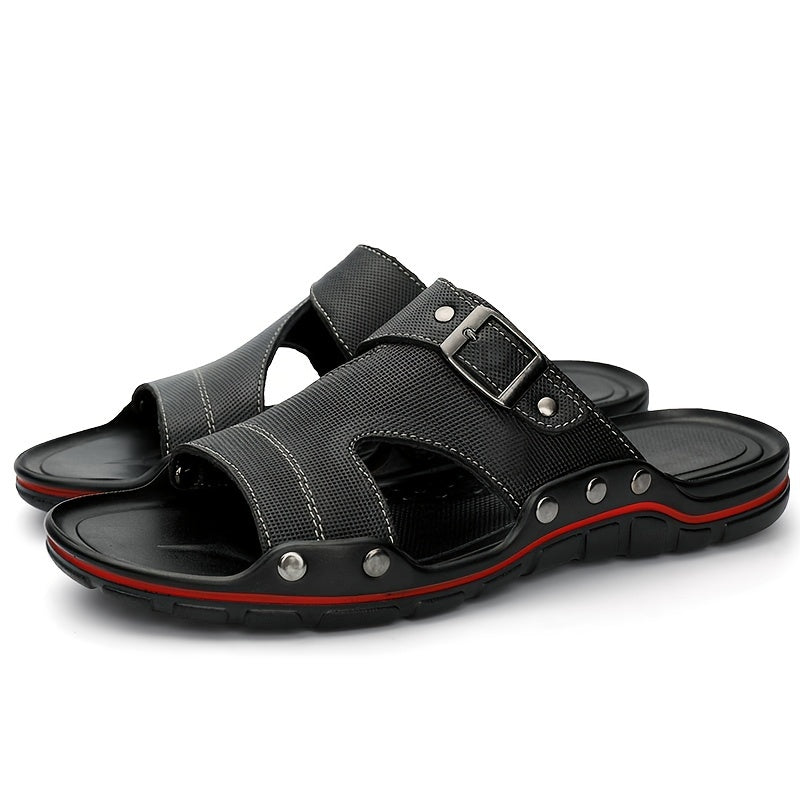 Men's Lightweight Slides Slippers Non Slip Sandals for Indoor Outdoor