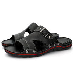 Men's Lightweight Slides Slippers Non Slip Sandals for Indoor Outdoor