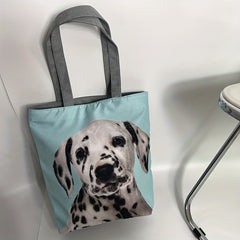 Animal Pattern Shoulder Bag Large Capacity Top Handle Handbag