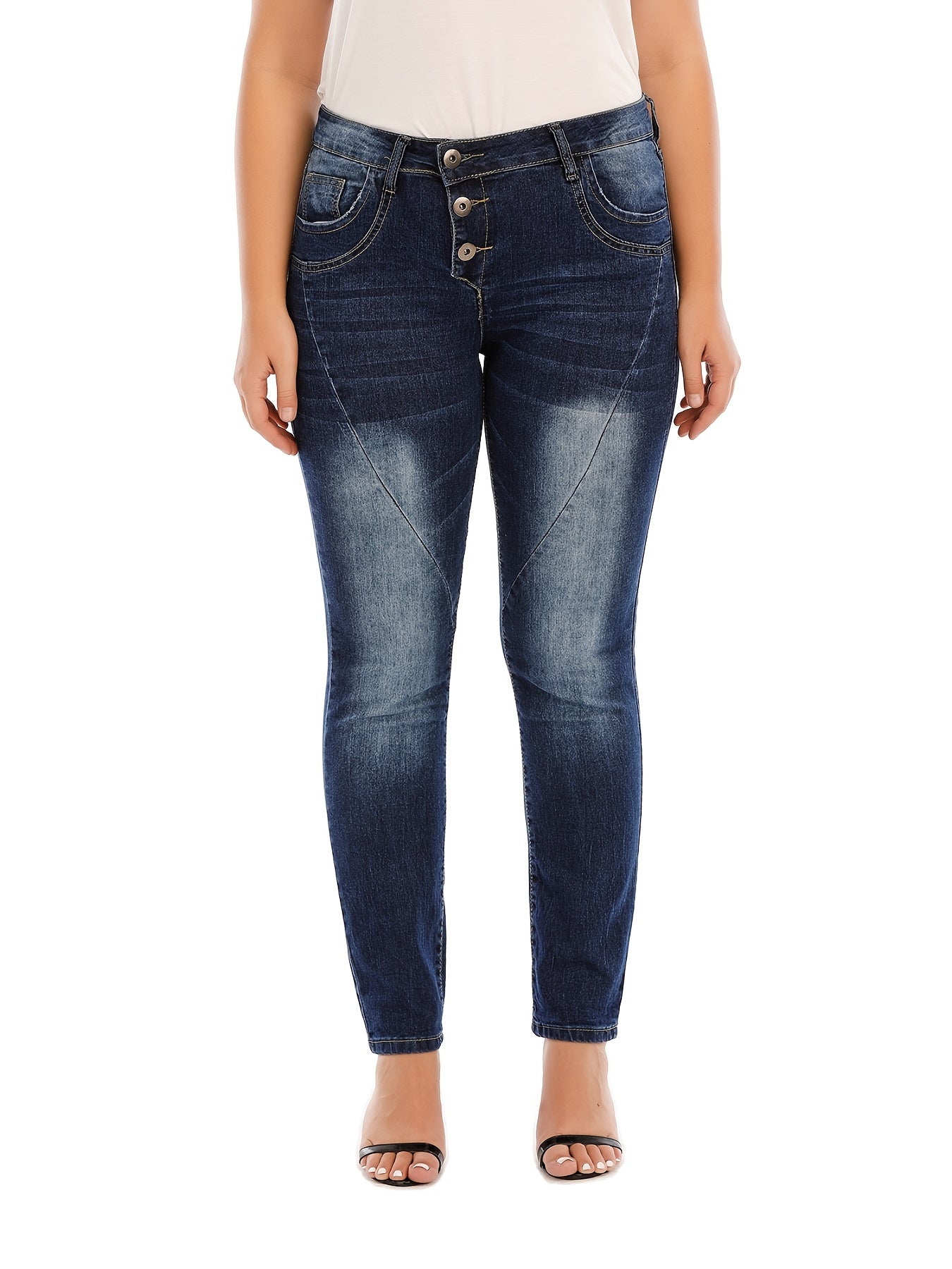 Skinny Jeans High Rise Slim Stretch Pants