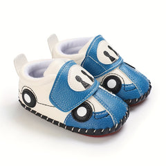 Cartoon Car Sneakers Baby Boys Lightweight Non Slip Shoes Spring Autumn