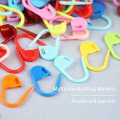 100pcs Colorful Locking Stitch Markers for Crochet Knitting DIY Craft
