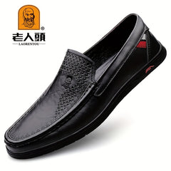 LAORENTOU Men's Loafers Non Slip Comfy Casual Shoes Slip On Walking Shoes