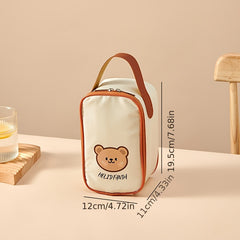 Bear Insulated Bag Aluminum Foil Waterproof Stain-proof Outdoor Picnic