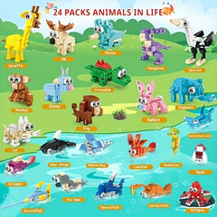 Animal Ocean Building Block Toy Set