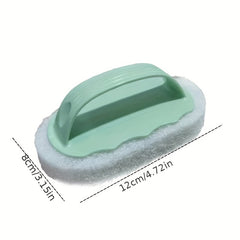 1pc T Cleaning Brush Bathroom Tile Kitchen Decontamination Pot Washing Sponge