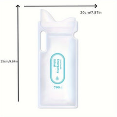 12pcs Disposable Urine Bags 700ml Portable Vomiting Bag for Travel Camping