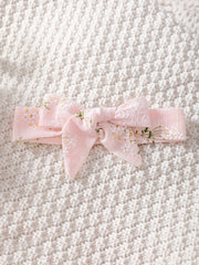 2pcs Baby Girls Floral Sleeveless Onesie & Headband Set
