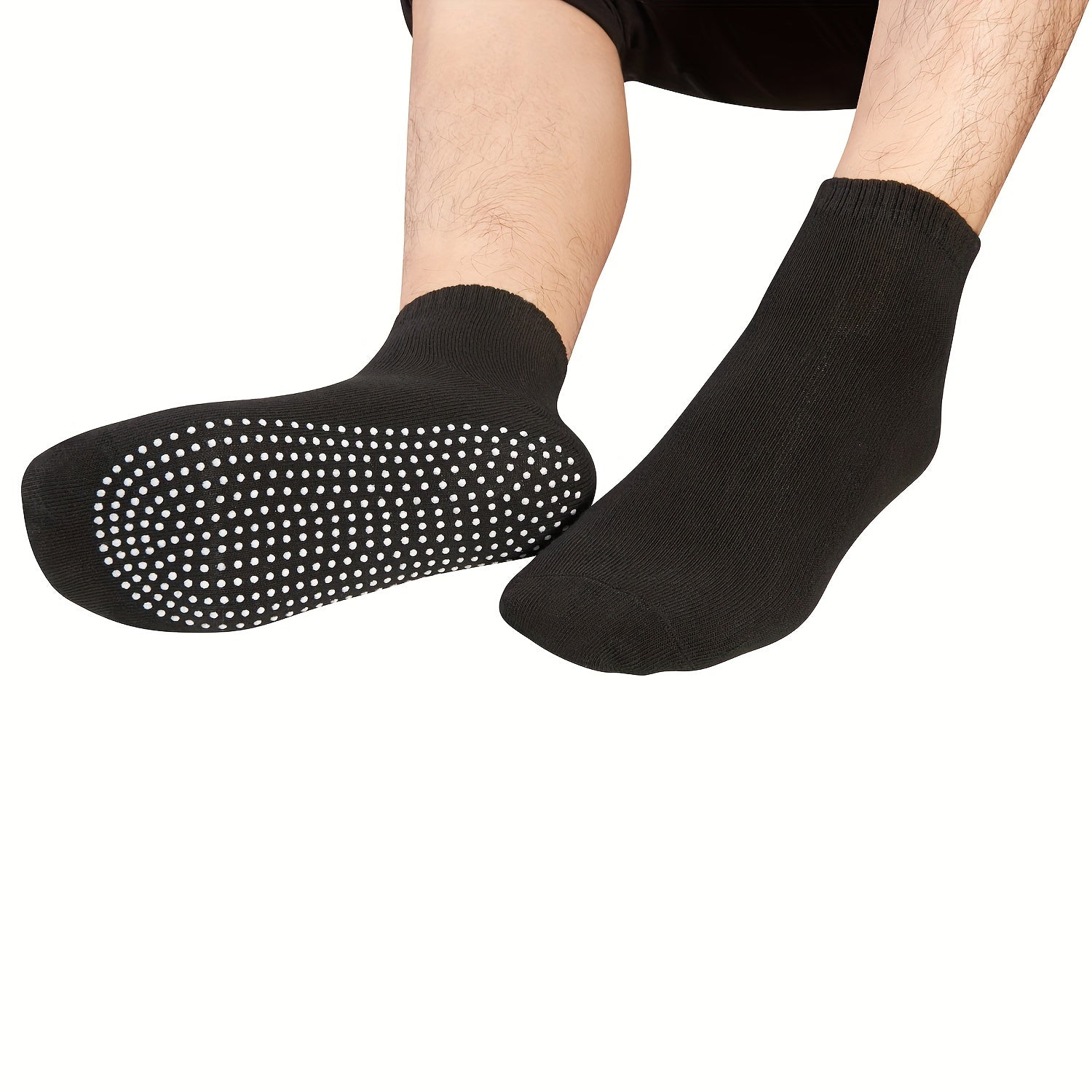 4 Pairs Women's Non-slip Yoga Pilates Socks Elastic Dance Training Socks