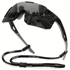 Men's Ink Polarized Sunglasses Dazzling Cycling Glasses Unisex