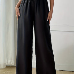 Wide Leg Pants High Waist Long Length