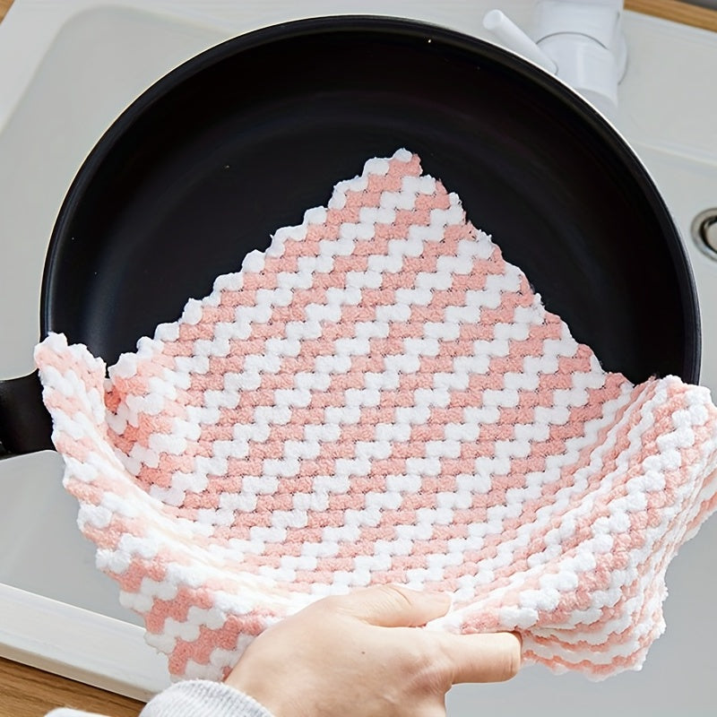 9.84in Quick-dry Towel Dual-use Dishwashing Cloth