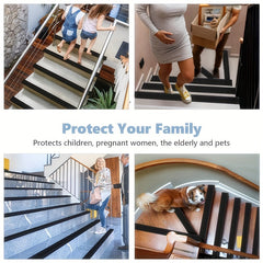 1pc Vinyl Stair Nosing Self Adhesive Stair Edge Protector Non Slip Waterproof