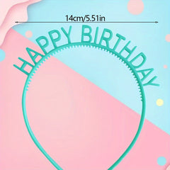 Birthday Hat Candy Happy Birthday Hair Band Girl Photo Headband