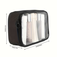 Clear Waterproof PVC Toiletry Travel Bag Large Capacity Organizer