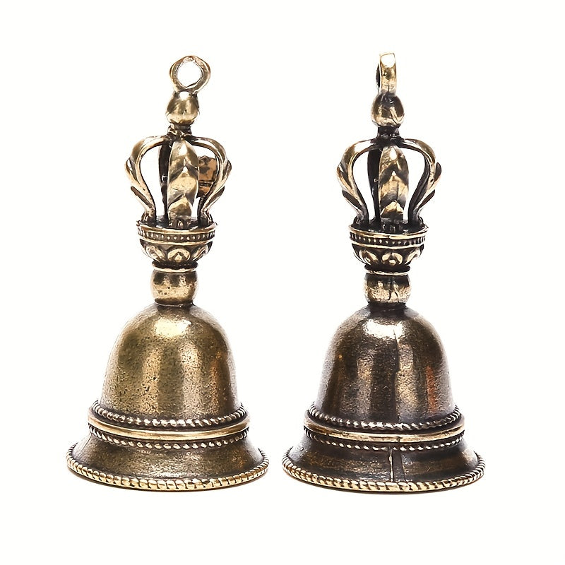 Brass Handicraft Magic Bell Keychain Pendant