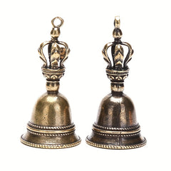 Brass Handicraft Magic Bell Keychain Pendant