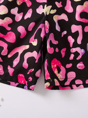 Kids Big Boys Digital Print Beach Short Pants