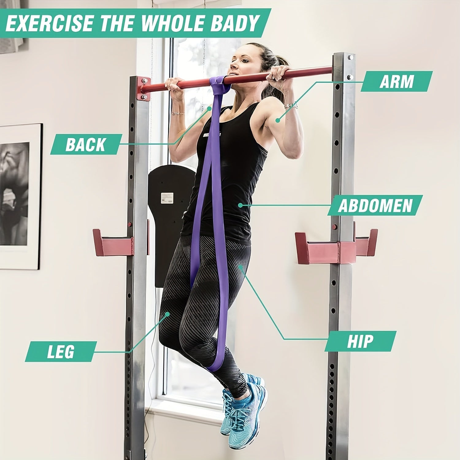 Resistance Band for Pull Up Assistance & Workout