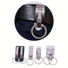 Stainless Steel Keychain Quick Release Key Snap Holder